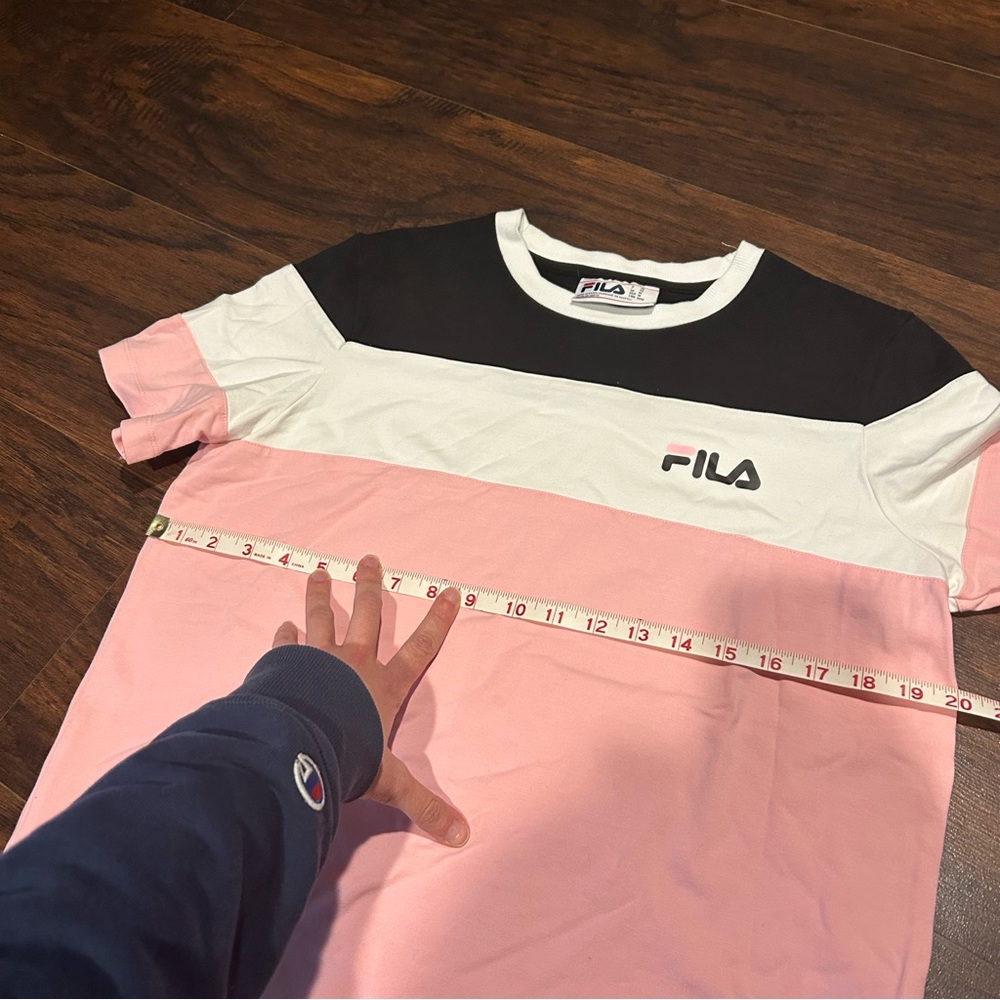 [Fila] Colorblock Athletic Tee - Picture 5 of 8